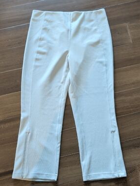 Lululemon Ribbed Softstreme Zip-Leg High-Rise Cropped Pants